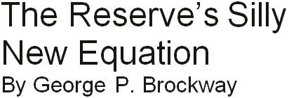 1989-6-12 The Reserve's Silly New Equation Title