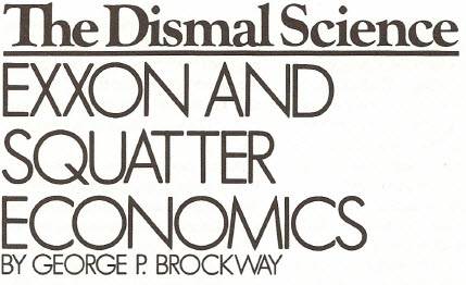 1989-8-7 Exxon And Squatter Economics Title