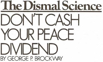 1990-3-19 Don't Cash Your Peace Dividend Title