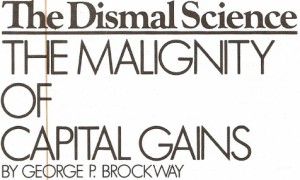 1992-9-21 The Malignity of Capital Gains Title