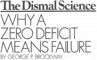 1997-9-22 Why a Zero Deficit Means Failure title